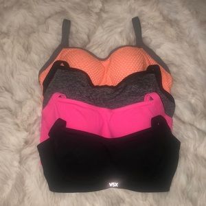 Victoria Secret Sports Bras Lot of 4